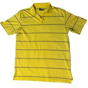 Callaway Golf Opti Dri Men’s Striped Polo Golf Polo EUC Sz M